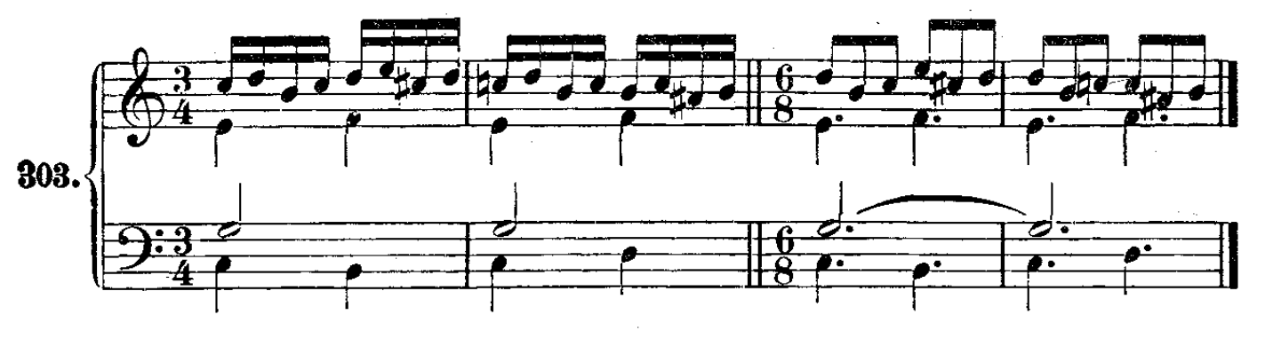 Original notation · printed page 114