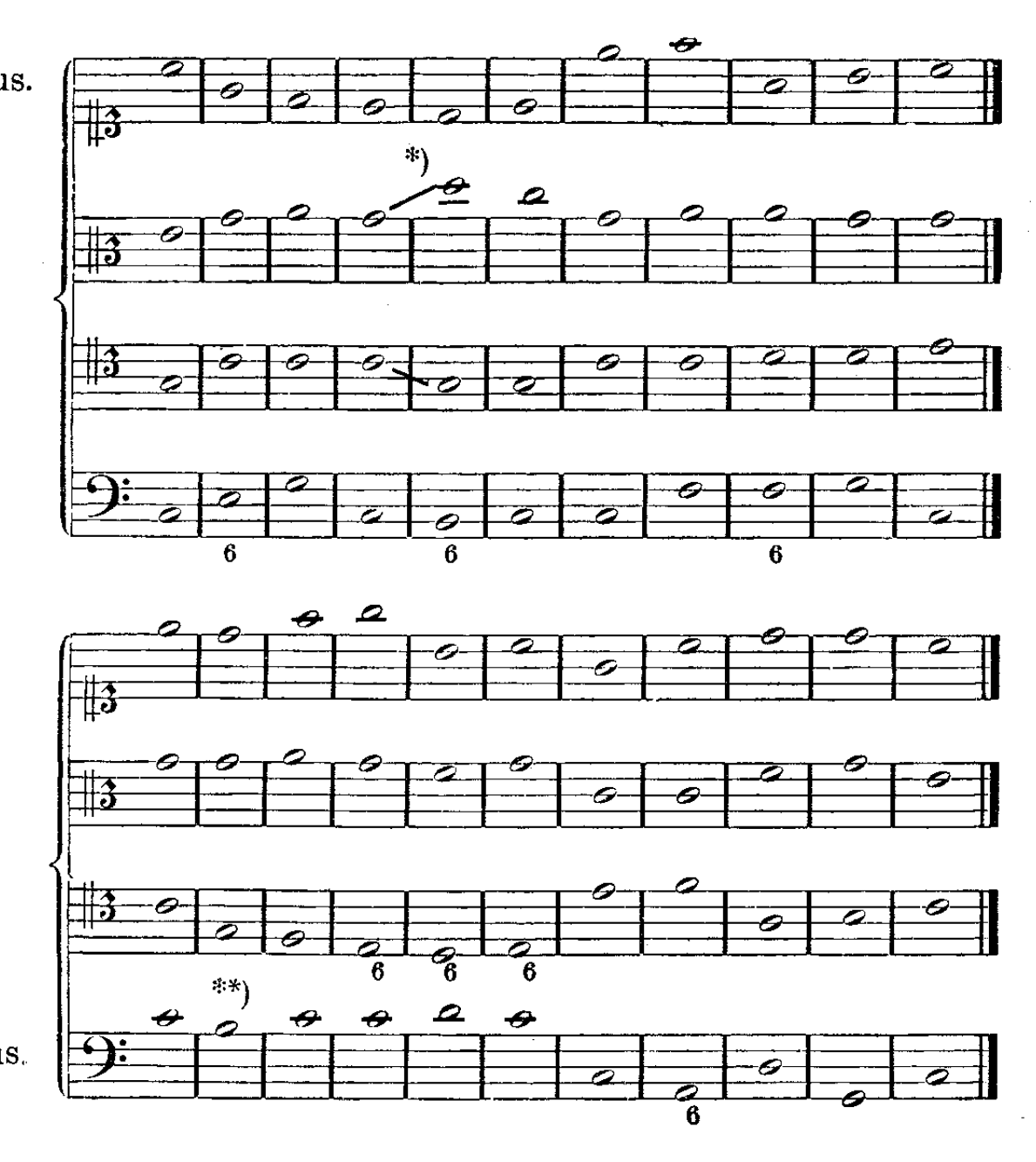 Original notation · printed page 118