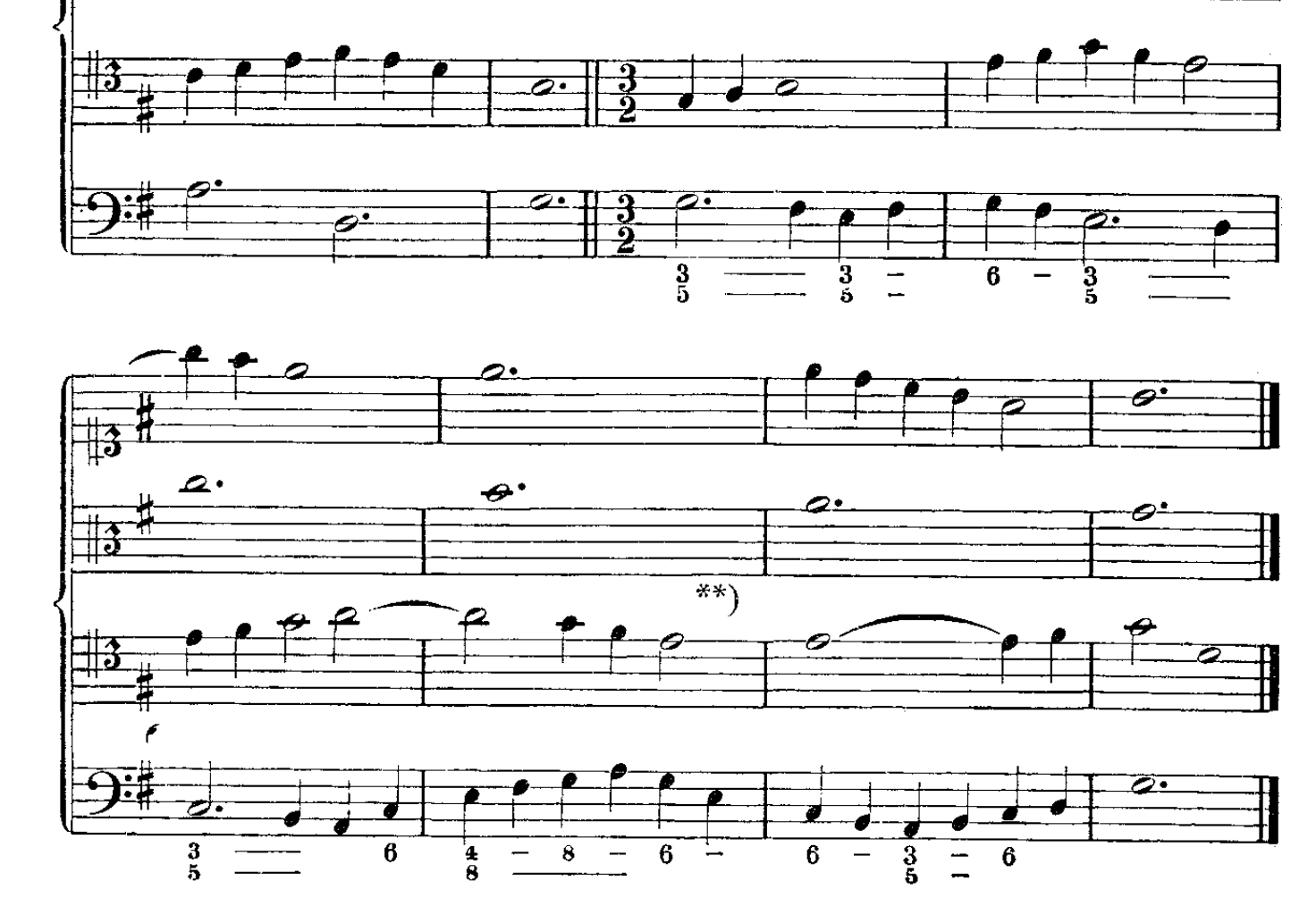 Original notation · printed page 122