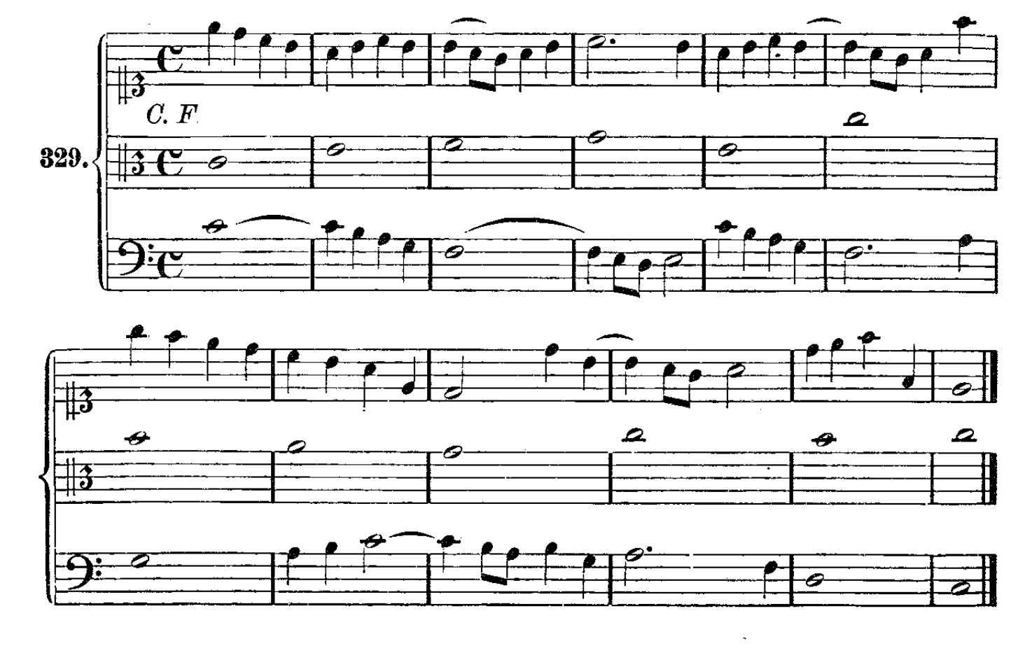 Original notation · printed page 123