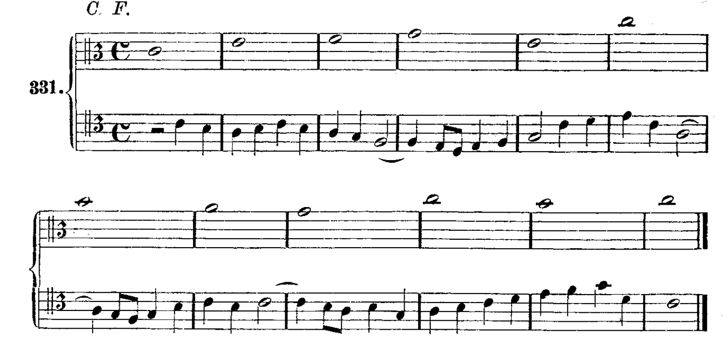 Original notation · printed page 124