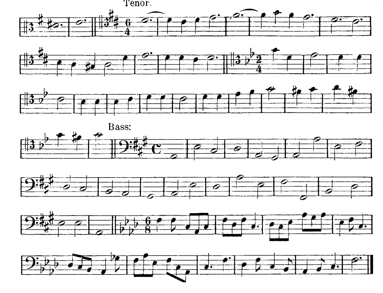 Original notation · printed page 128