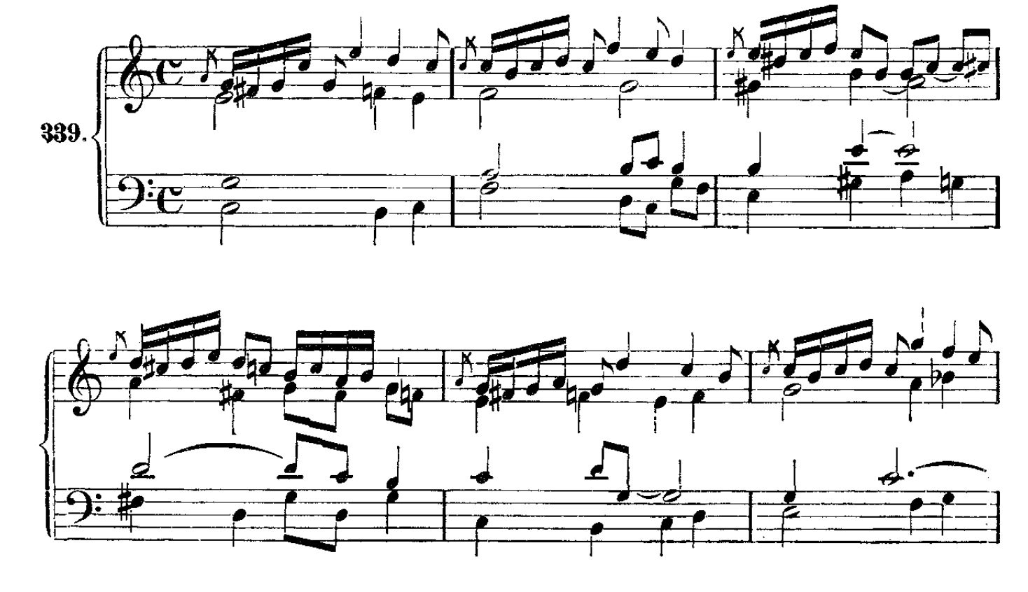 Original notation · printed page 128
